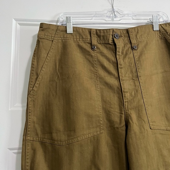 Madewell The Perfect Vintage Wide-Leg Cargo Pant Utility Edition 32 Waist - Picture 4 of 11